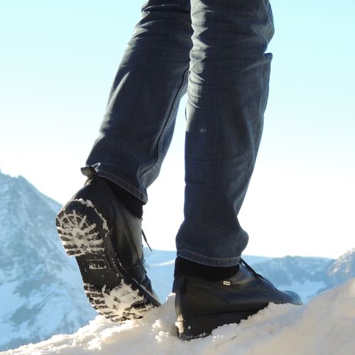 bota masculina para neve da fiero