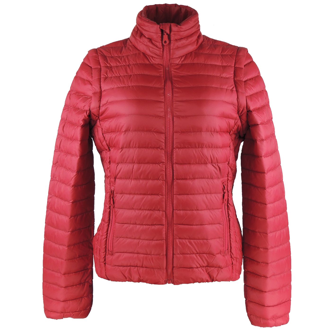 jaqueta feminina vermelha