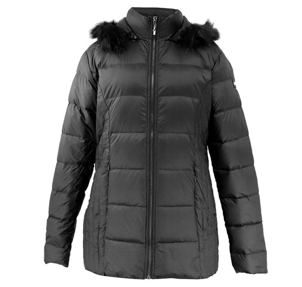 jaqueta de frio preta feminina