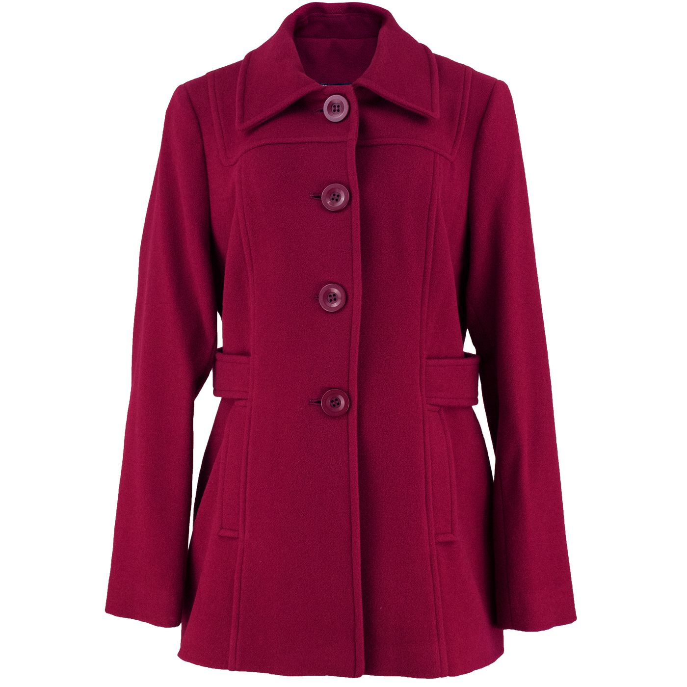 casaco vermelho feminino
