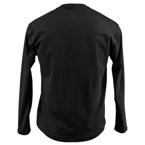 camiseta masculina preta para o frio e neve