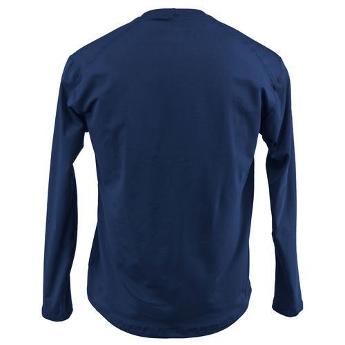 camiseta azul termica masculina
