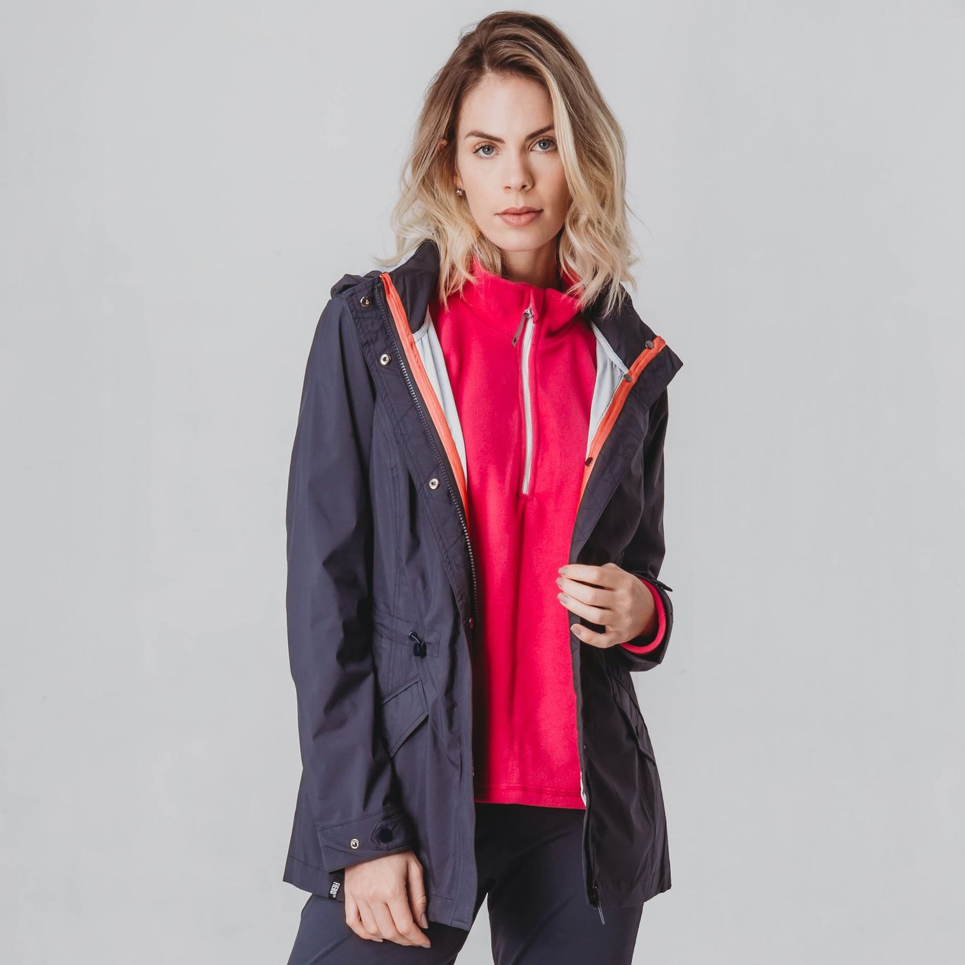 CASACO FEMININO CORTA VENTO IMPERMEÁVEL WHISTLER