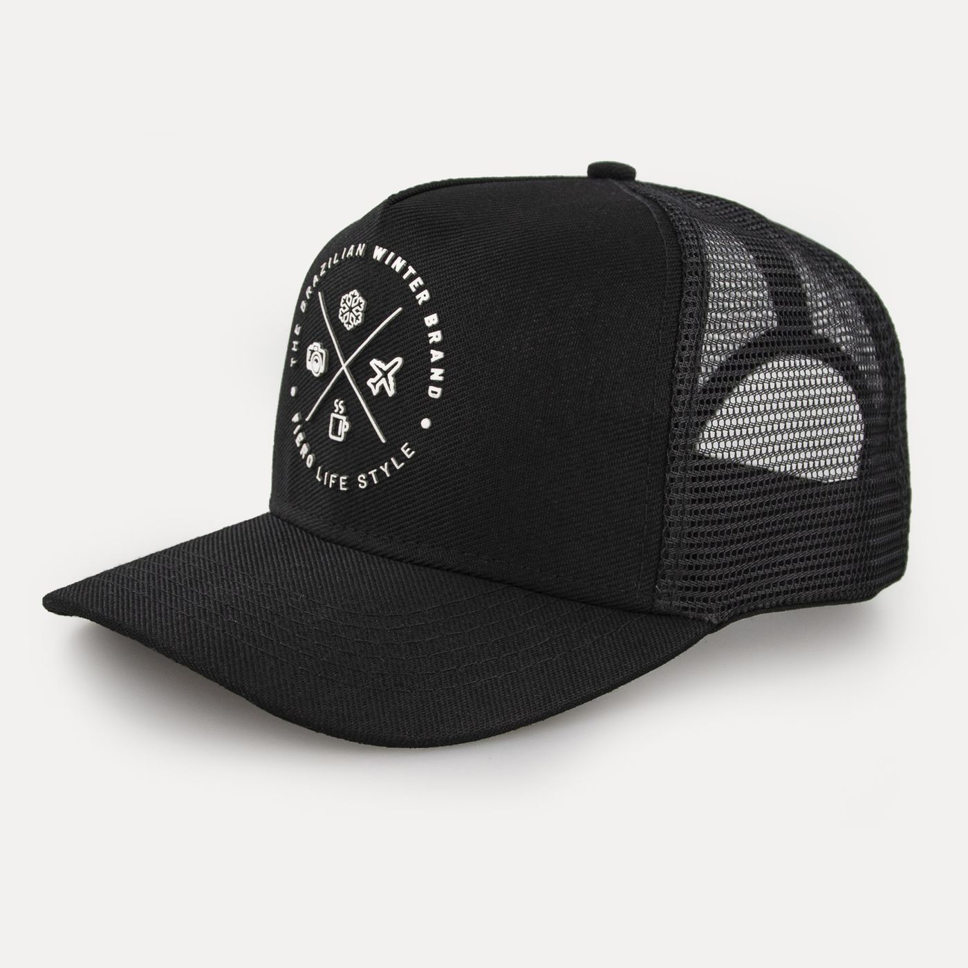 BONÉ TRUCKER LIFE STYLE PREMIUM
