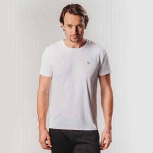 camiseta manga curta dry fit fiero branca