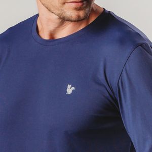 camiseta masculina azul