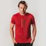 camiseta masculina manga curta vermelha