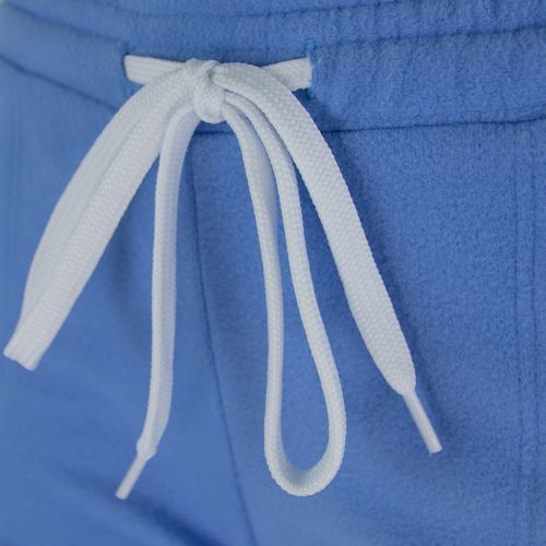 calca em fleece com elastico e cordoes