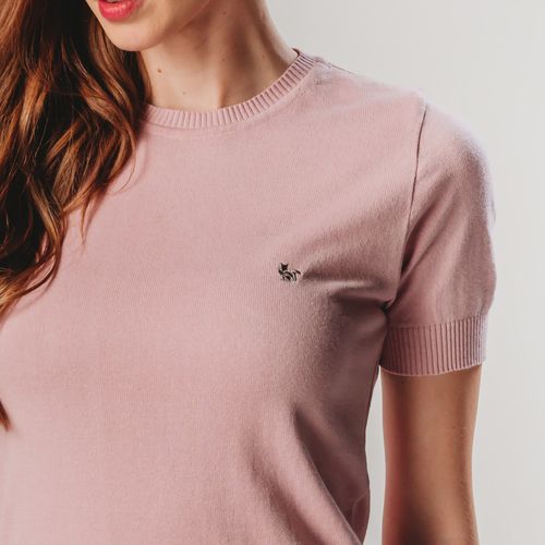marca de trico rosa claro feminino