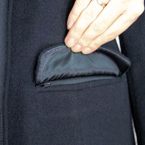 bolso externo com ziper