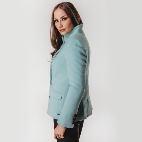 jaqueta curta feminina para o inverno e frio