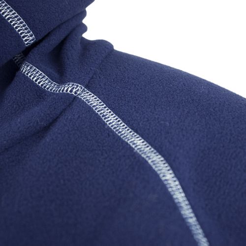 fleece termico com costuras azul claro