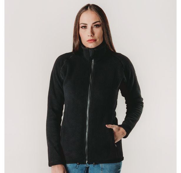 onde comprar casaco preto em fleece para o frio