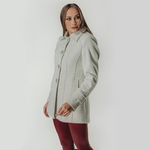 casaco claro elegante feminino