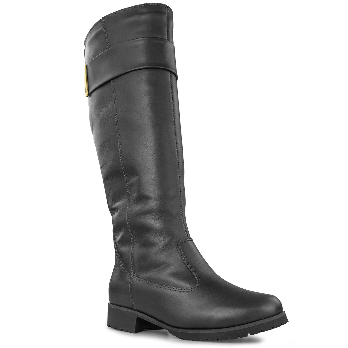 BOTA FEMININA LINHA NEVE FORRADA EM LÃ NATURAL RUKKA TALL STRIP