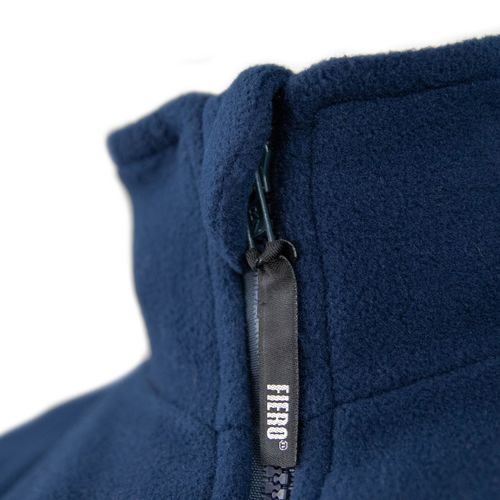 casaco em fleece com ziper