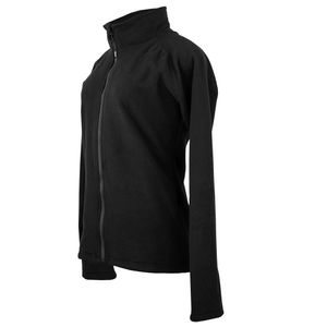 casaco feminino fiero basico preto fleece