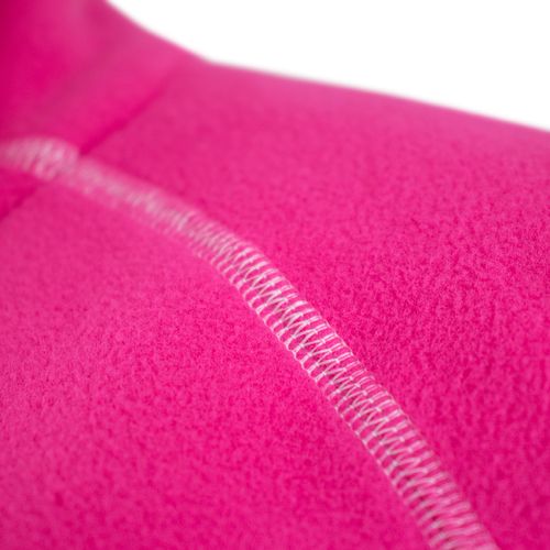 detalhe fleece rosa
