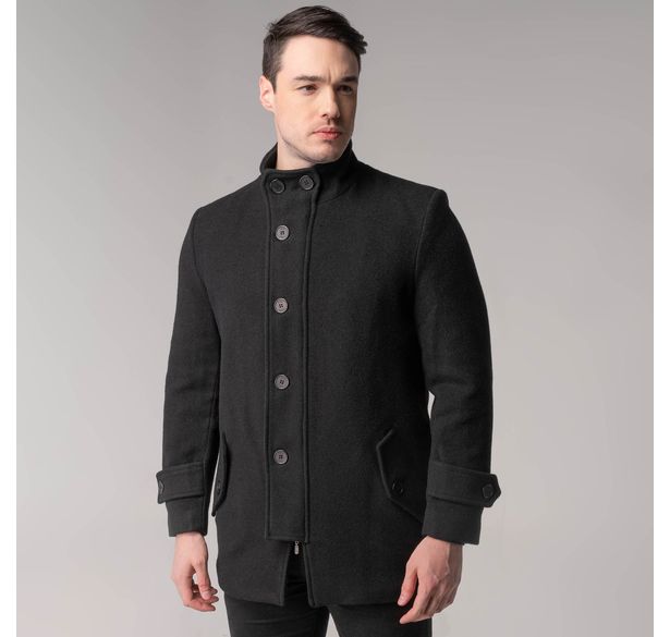 casaco liverpool para o frio com forro em tecido thermo fleece