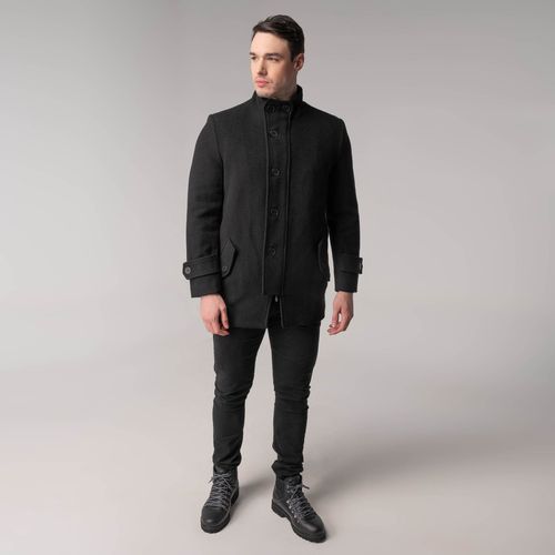 casaco masculino preto em la italiana