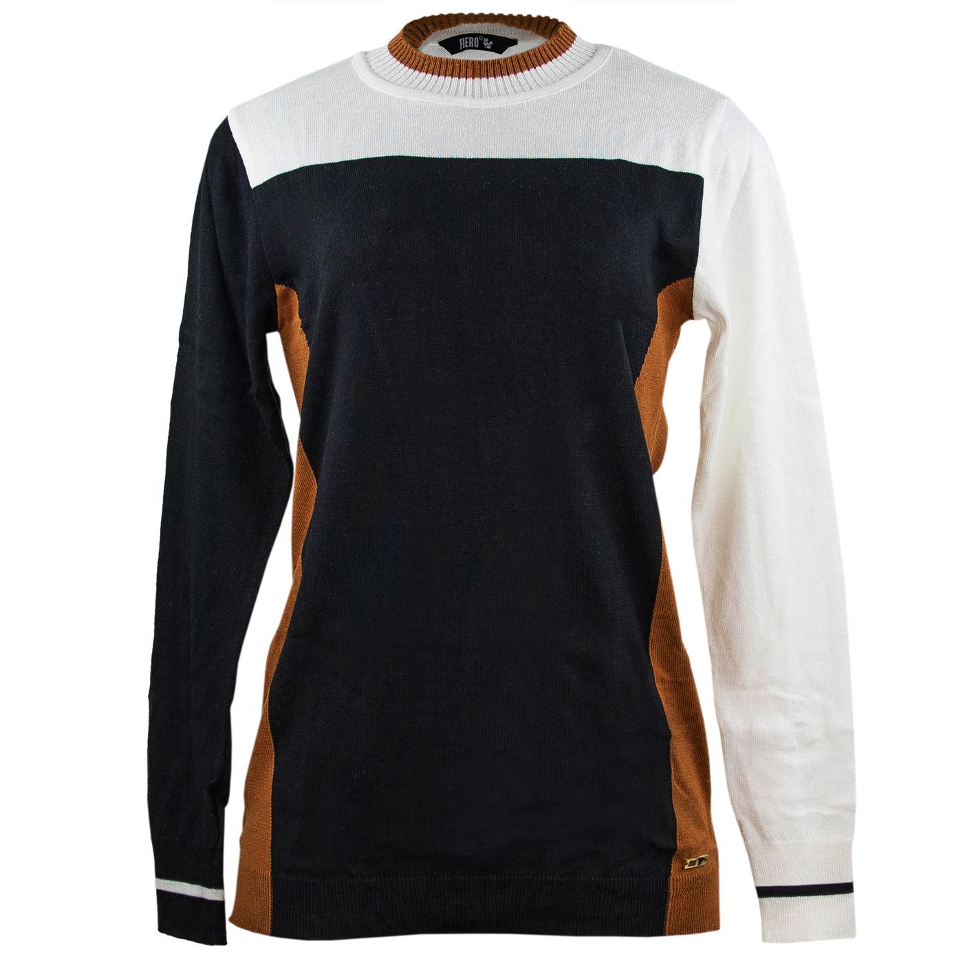 SUÉTER FEMININO EM TRICÔ MIDLANDS GOLA REDONDA