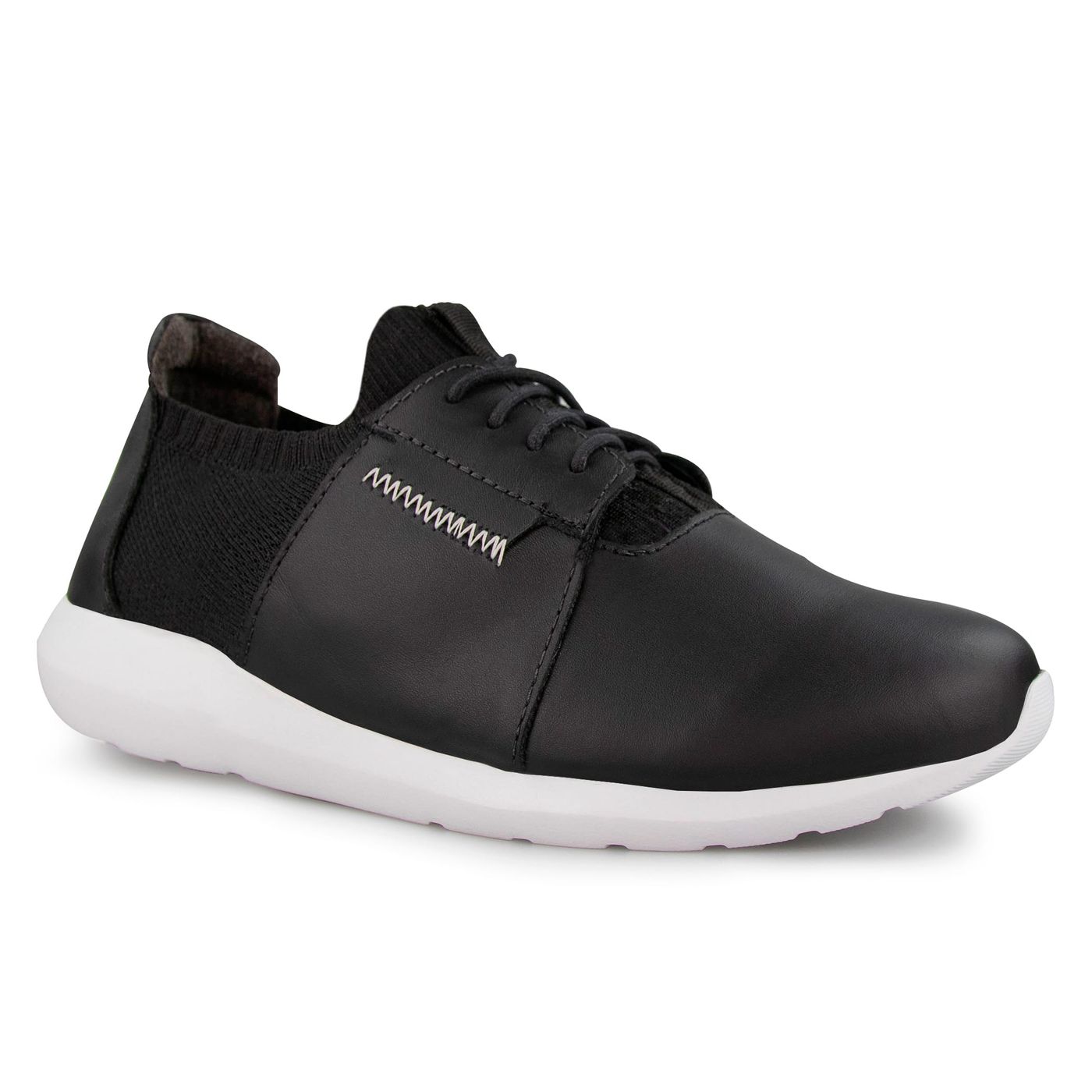 TÊNIS FEMININO LIGHT WAY LACE COURO