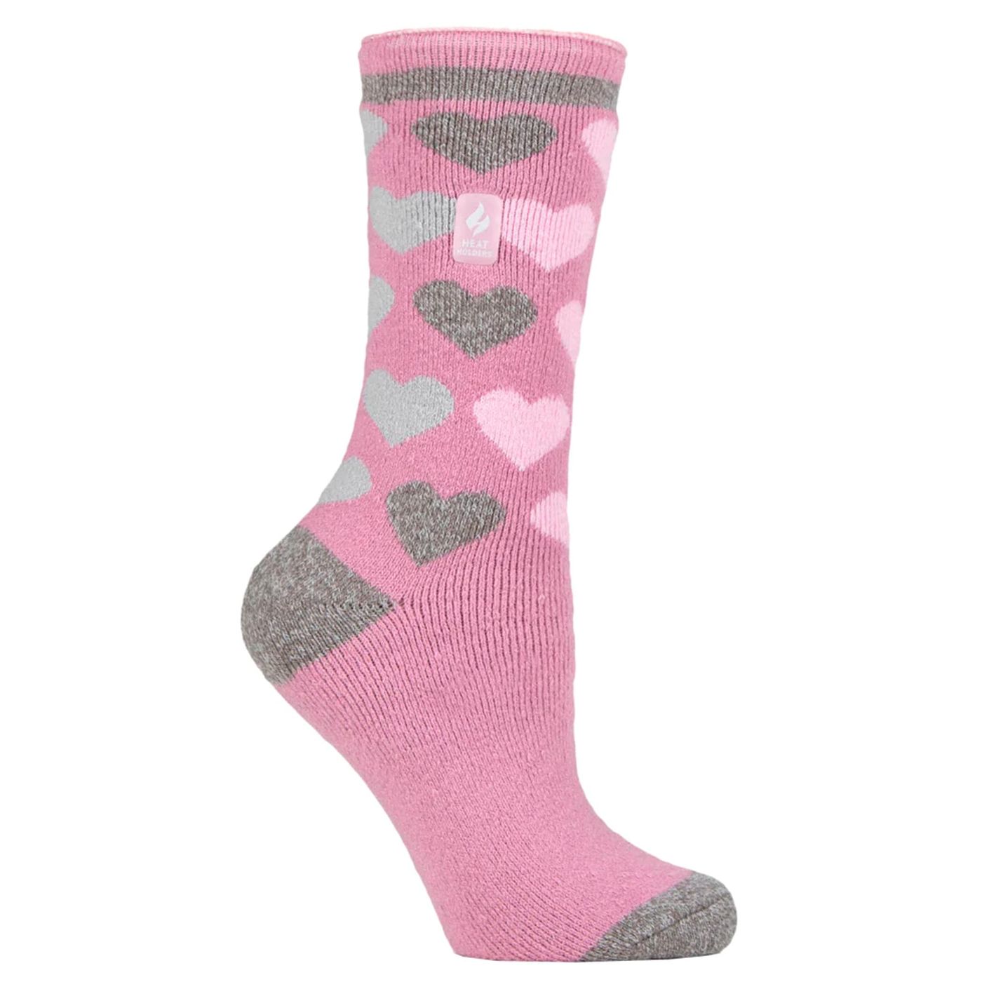 MEIA TÉRMICA FEMININA HEAT HOLDERS LITE 1.6 CANO MÉDIO - ROSA