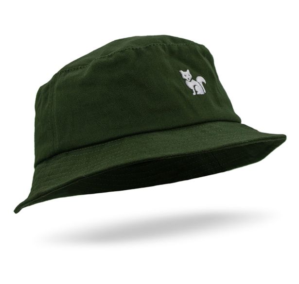 chapeu bucket verde unissex fiero