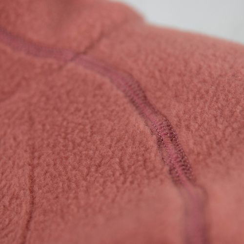 blusa sense fleece rosa para aventuras no frio