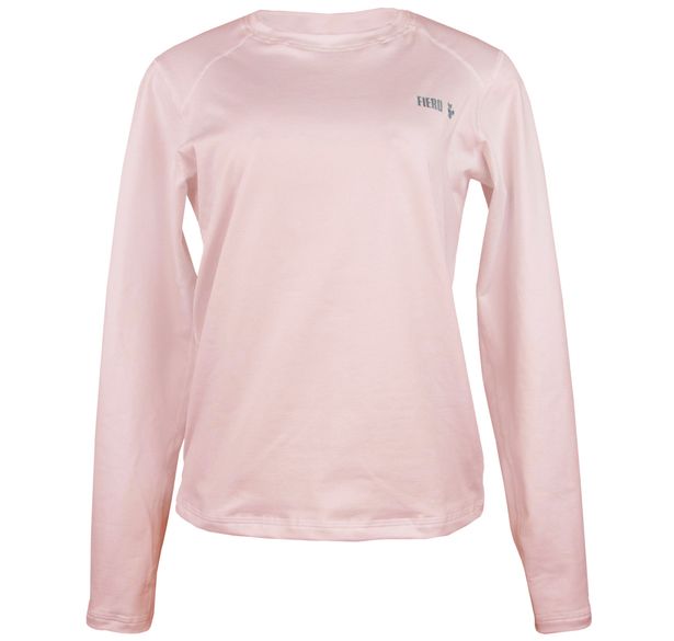 blusa termica feminina rosa claro