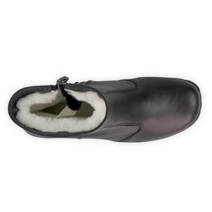 bota para neve com costuras seladas