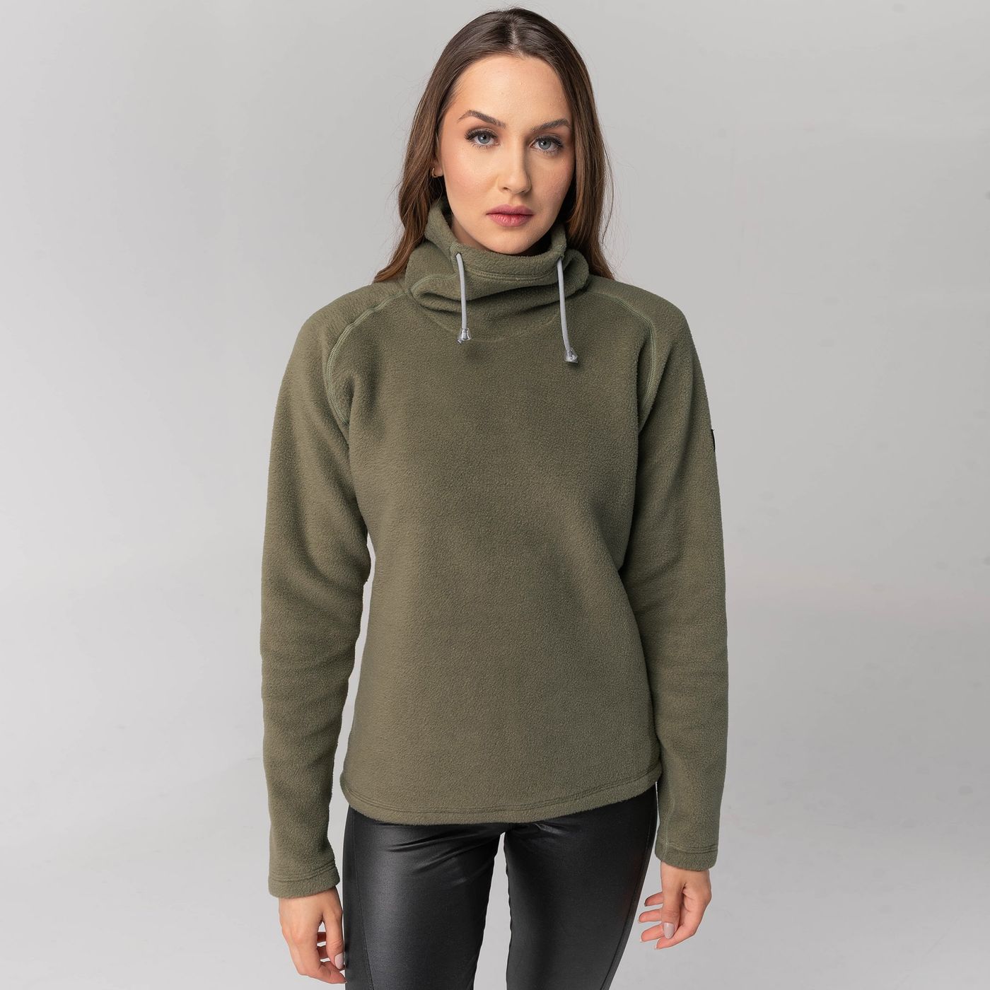 FLEECE TÉRMICO FEMININO GOLA ALTA MICHIGAN (SENSE FLEECE POWER)