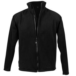 casaco com ziper basic Sense Fleece Original preto