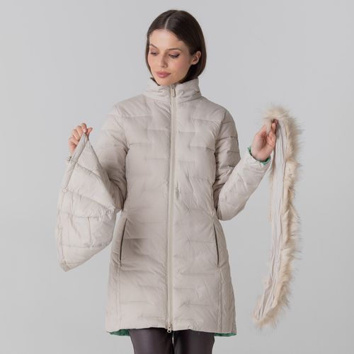casaco puffer para o frio com forro termico