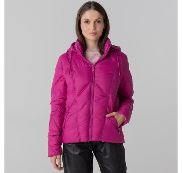 casaco feminino Puffer Dupont Sorona Tech Alpine Bansko Rosa