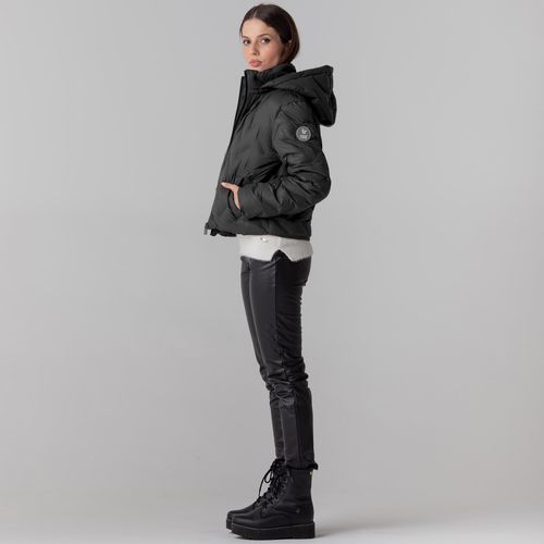casaco preto feminino Ultralight Alpine La Thuile