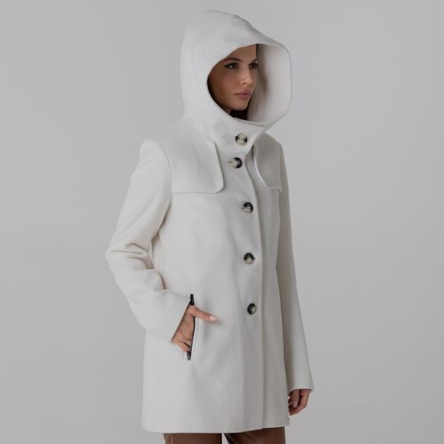 casaco medio fiero nantes branco forro termico