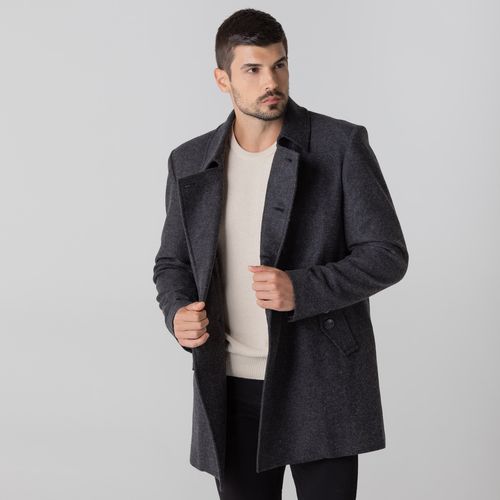 casaco masculino chumbo la premium forro termico
