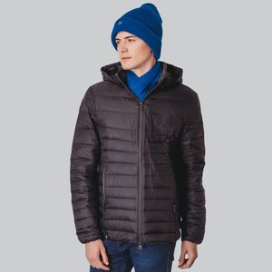 jaqueta impermeavel masculina preta para neve e frio