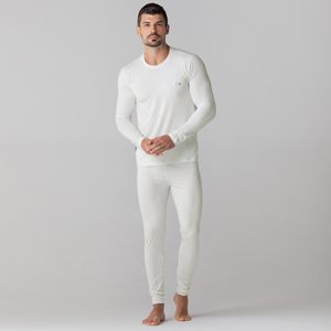 calça masculina termica segunda pele off white