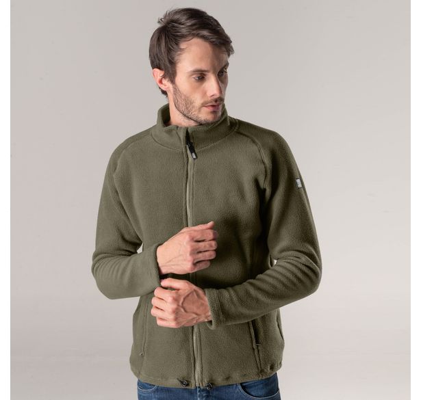 blusa masculina Fleece verde Denver