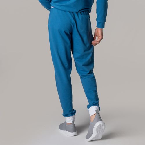 calca masculina jogger azul branco colors