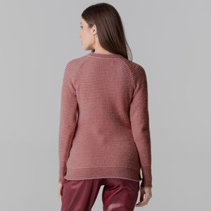 suéter feminino bordo peluciado confortável Bergen Fiero