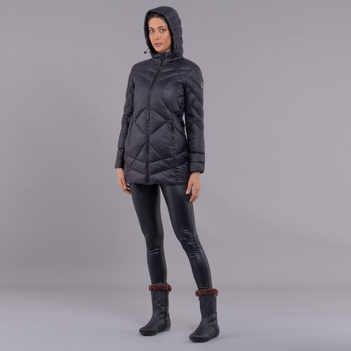 casaco longo feminino Ultralight Alpine Abonance