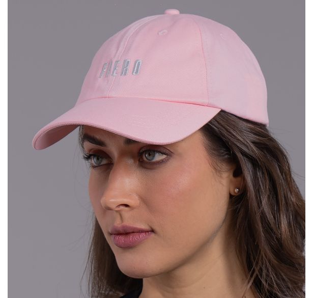 boné fiero dad hat rosa