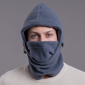 touca para o frio estilo ninja em thermo fleece
