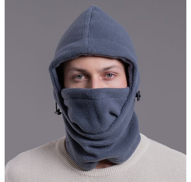 touca para o frio estilo ninja em thermo fleece