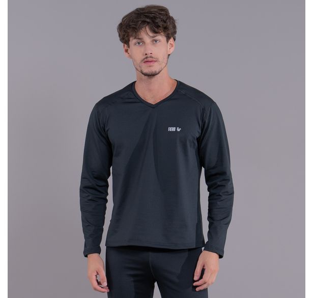 blusa masculina que retém o calor corporal