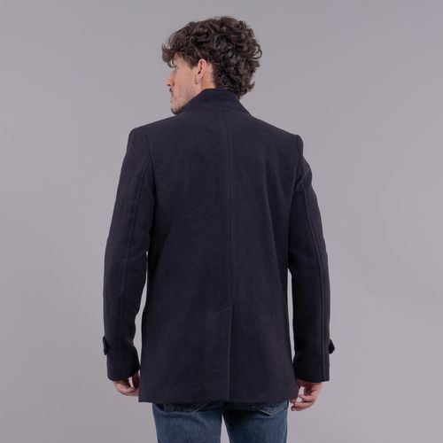 casaco elegante masculino preto da fiero