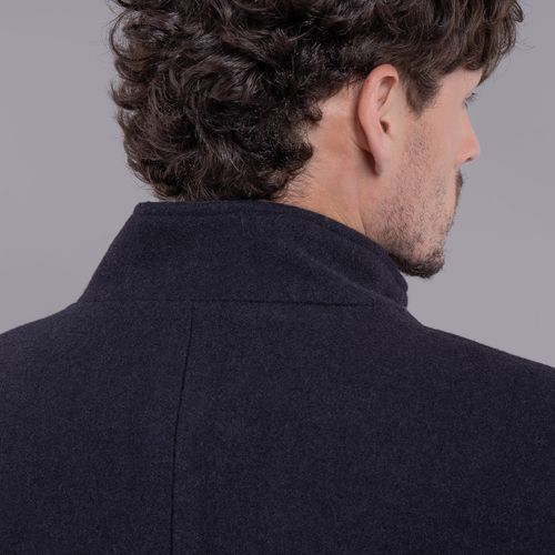 casaqueto médio preto masculino para o frio
